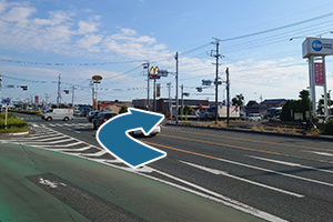 浜松西インター方面からの道順1