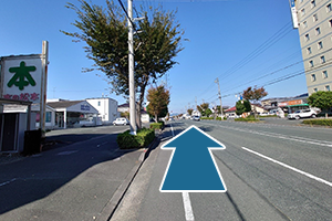 三方原スマートインター方面からの道順3